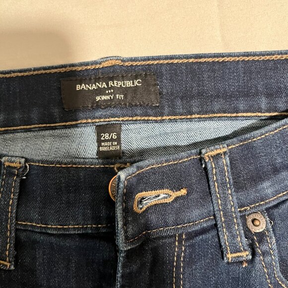 Banana Republic Skinny Jean Size 6 - Picture 10 of 12